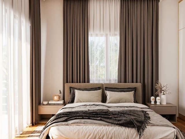 İskele Merkez Satılık 2+1 İkiz Villa - Fotoğraf 4