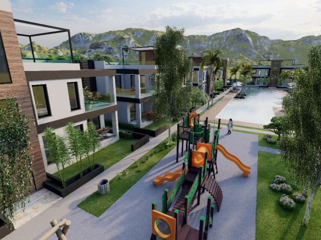 İskele Kalecik Satılık 1+1 ve 2+1 Daireler - Fotoğraf 3