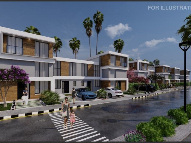 Charming 2 And 3 Bedroom Quatro Semi-Detached Villas Location Tatlisu Village Famagusta (a house with timeless elegance) - Fotoğraf 3