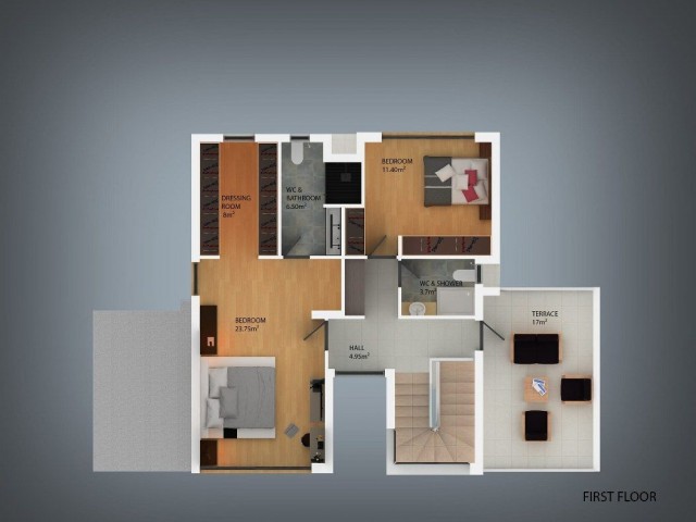 Nice 3 Bedroom Villa For Sale Location Karsiyaka Girne (Private Swimming Pool) - Fotoğraf 2