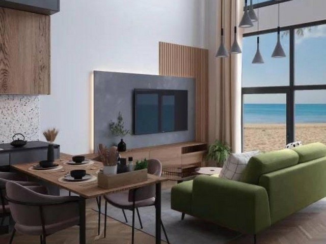 Elegant 2 Bedroom Loft Apartment For Sale Location Lapta Girne - Fotoğraf 1