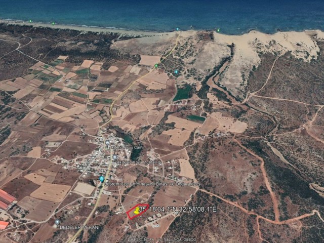 8803m2 Land For Sale Location Akdeniz Girne (Turkish Title Deeds) - Fotoğraf 4