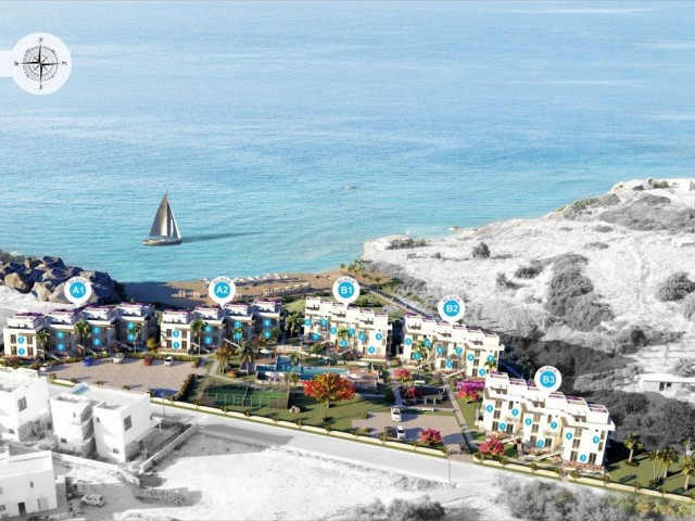 Adorable 2 And 3 Bedroom Apartments/Penthouses For Sale Location Esentepe Girne North Cyprus (Atlantis) - Fotoğraf 3