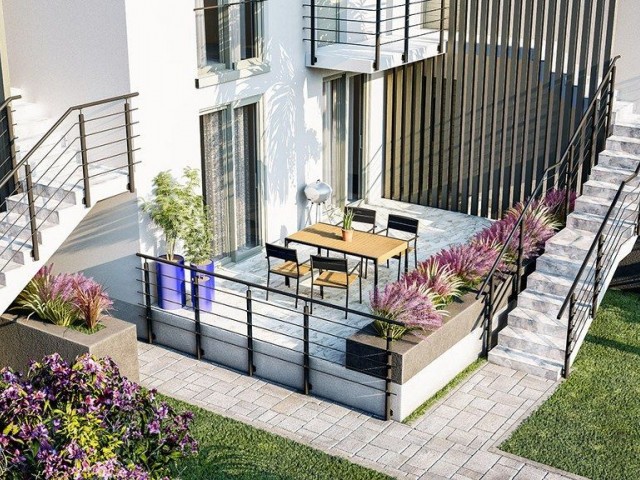 Adorable 2 And 3 Bedroom Apartments/Penthouses For Sale Location Esentepe Girne North Cyprus (Atlantis) - Fotoğraf 4