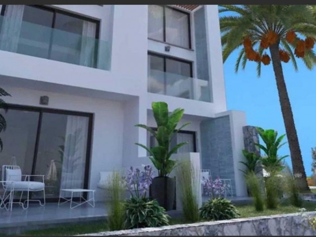 Marka Yeni Deniz Manzaralı 1 Yatak Odalı Stüdyo Bahçe Dairesi Satılık Konum G9 Blueberry Esentepe Girne - Fotoğraf 2