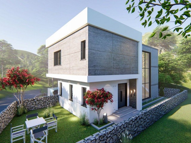 Elegant 4 Bedrooms Villas For Sale Location Karmi Valley Homes Girne. - Fotoğraf 1