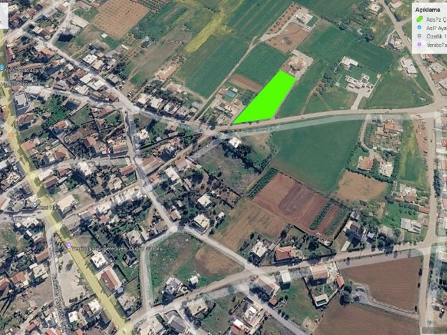 Gazimağusa Yeniboğaziçi Satılık Arsa - Fotoğraf 1