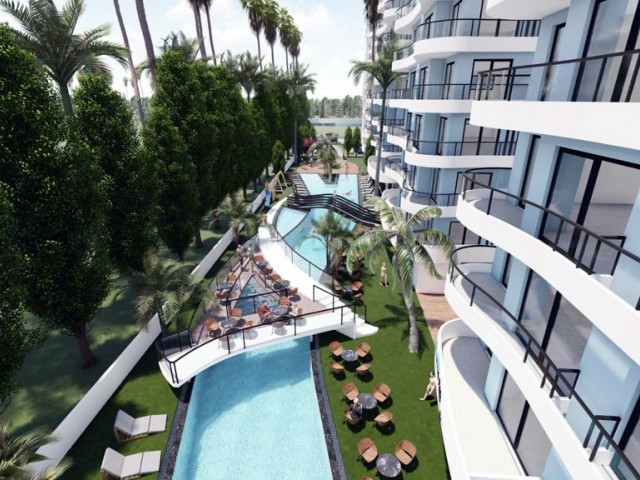 72 Ay Vadeli Özel Site İçi 2+1 Daire Long Beach - Fotoğraf 2