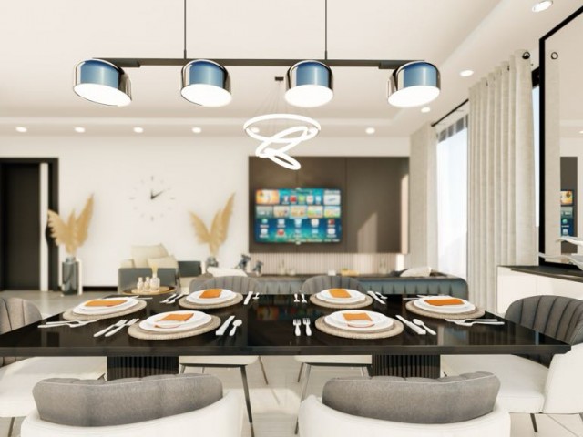 72 Ay Vadeli Özel Site İçi 2+1 Daire Long Beach - Fotoğraf 3