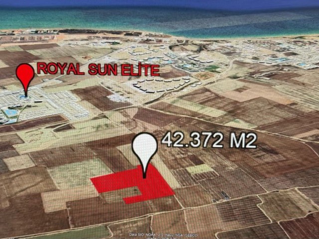 Yatırım Fırsatı İskele Royal Sun Elite Arkası Satılık 42.372 M2 - Fotoğraf 2