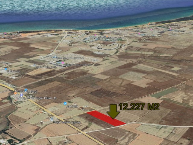 İskele 12.227 M2 Satılık Uygun Fiyatli İmarlı Tarla - Fotoğraf 3