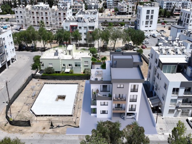 Lefkoşa - Yenikent İn En Merkezi Yerinde Karsısı Yeşil Alan Olan 2+1 , 3+1 ve 2+1 Penthouse Lux Daireler - Fotoğraf 1