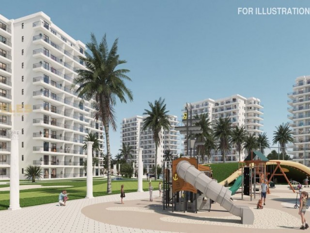 Caesar Resort 6`da İki Yatak Odalı Daire – Kuzey Kıbrıs Deniz Kenarındaki Emlak SA-31131 - Fotoğraf 2