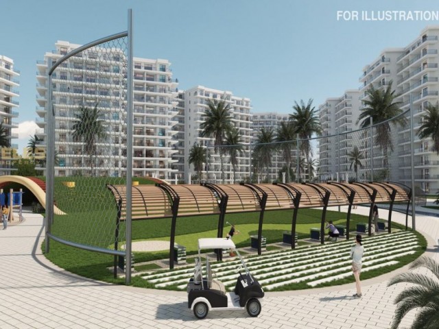 Caesar Resort 6`da İki Yatak Odalı Daire – Kuzey Kıbrıs Deniz Kenarındaki Emlak SA-31131 - Fotoğraf 4