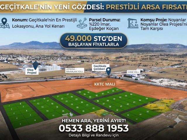 Geçitkale Arsa Fırsatı - 530 m²