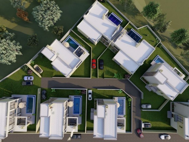 Esentepe’de Satılık 3+1 Modern Ve Deniz Manzaralı Villalar