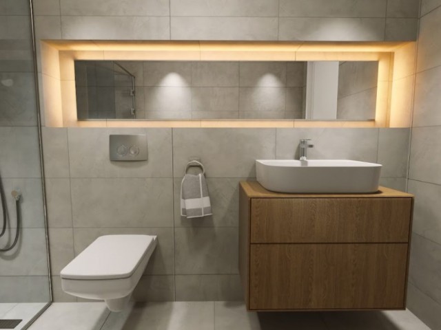 Girne Merkez’de 2+1, 121m2 Modern Mimariye Sahip Satılık Lüks Penthouse Daireler - Fotoğraf 2