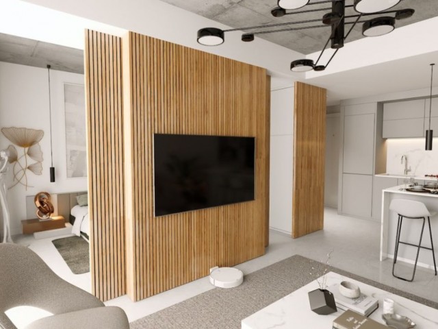 Girne Merkez’de 1+1, 64m2 Modern Mimariye Sahip Satılık Lüks Daireler - Fotoğraf 1