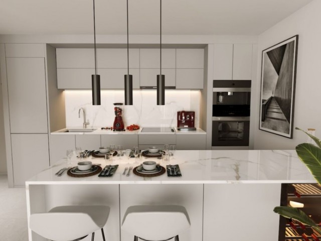 Girne Merkez’de 1+1, 64m2 Modern Mimariye Sahip Satılık Lüks Daireler - Fotoğraf 3