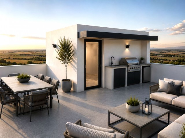 Lefkoşa Gönyeli’ de 3+1, 110 m2, Modern, Asansörlü, Türk Malı Satılık Apartman Daireleri - Fotoğraf 4
