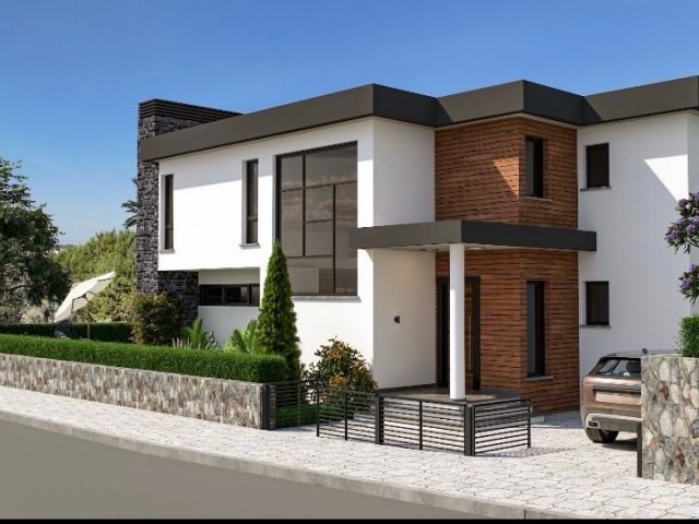 Girne Edremit’te 4+1, 250m2, Muhteşem Konumda Satılık Özel Havuzlu Villalar - Fotoğraf 1