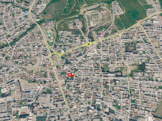 Lefkoşa Kızılbaş'ta 5 Kat İmarlı, Türk Malı, Çok Değerli, Kat Karşılığı Arsa! - Fotoğraf 3