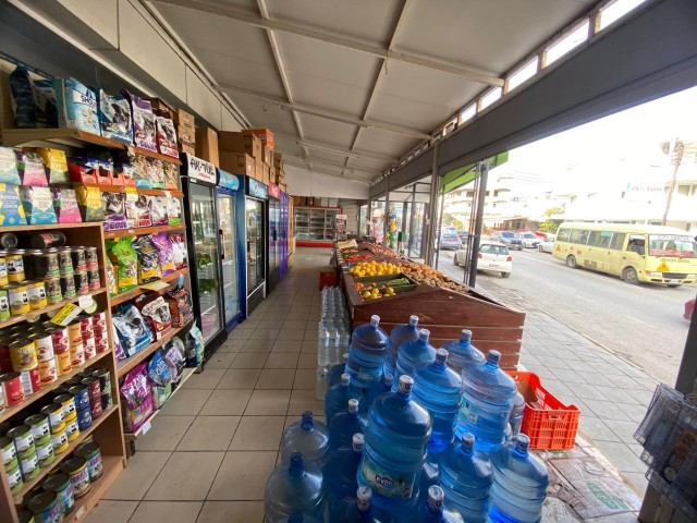 Lefkoşa Ortaköy’ de, Anayol üzeri, Toplamda 220 m2, Türk Malı Satılık Dükkan - Fotoğraf 1