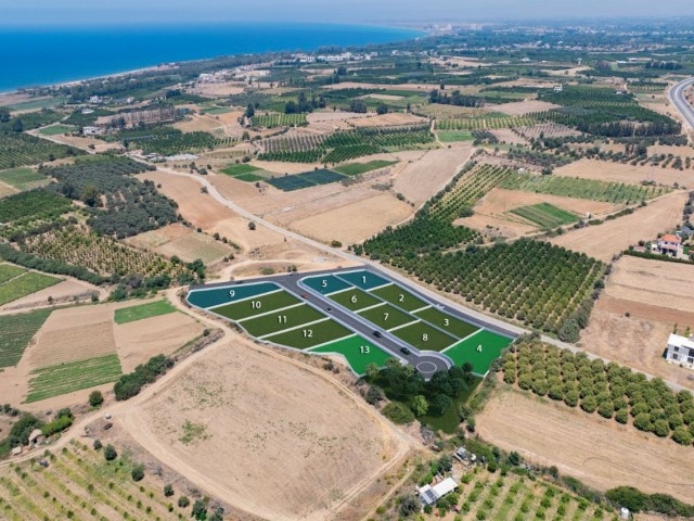 Lefke Cengizköy’de 521m2 – 929m2 Arası Satılık Türk Malı Arsalar