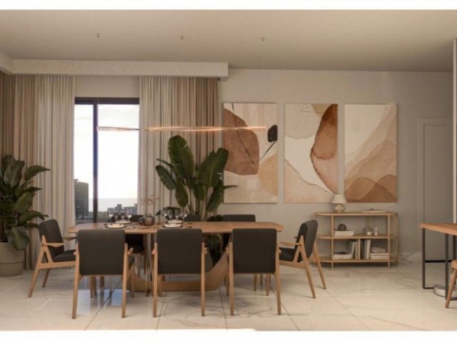 Lefkoşa Yenişehir’ de Projeden Satılık 2+1, 98m2, Asansörlü Apartman Daireleri