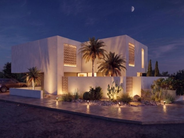 Girne Beylerbeyi’nde 5+1, 340m2, Eşsiz Manzaralı Türk Koçanlı Lüks Villa