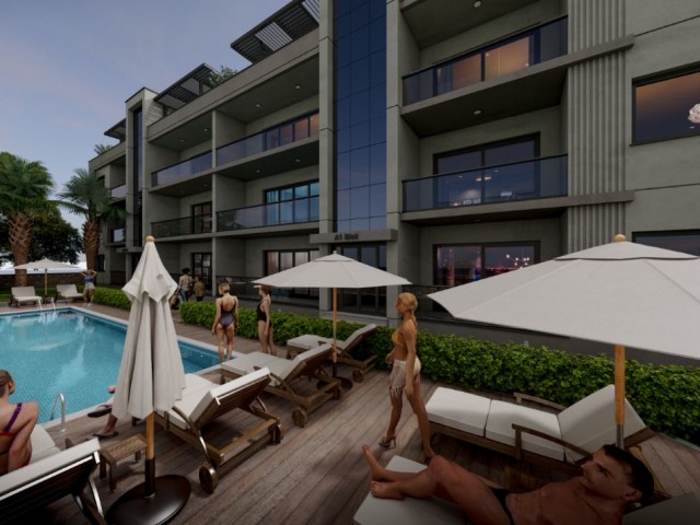 Girne Alsancak’ta 2+1, 82 m² Doğa ve Deniz Manzaralı Prestijli Yaşam Projesi - Fotoğraf 2