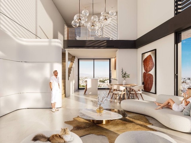 Anıtpark II – Lefkoşa’nın En Seçkin Yeni Projesi 1+1 Loft - Fotoğraf 3
