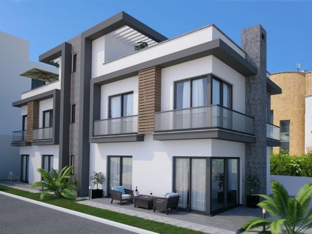 Girne Alsancak’ta Satılık 3 Yatak Odalı İkiz Villa