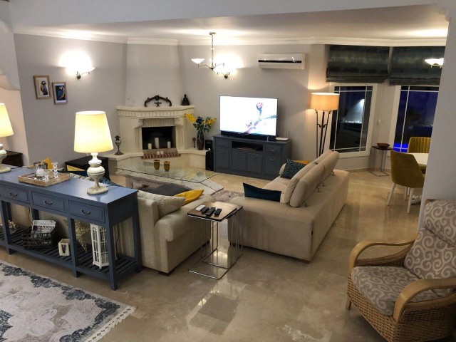 Girne Edremit’te Satılık Ultra Lüks 5+1 Villa Bahçe, Şömine ve Özel Havuzlu | 500 m² - Fotoğraf 4