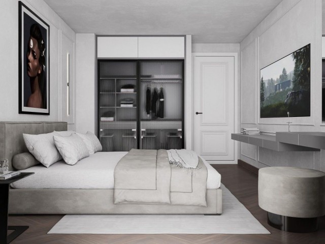 Girne Şehir Merkezinde Türk koçanlı, Asansörlü 2+1 Satılık Daire ve Penthouse - Fotoğraf 1