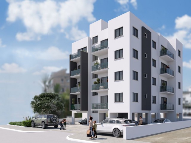 Lefkoşa, Marmara Sıfır 2+1 Asansörlü, Balkonlu ve Dağ Manzaralı Satılık Daire - Fotoğraf 3