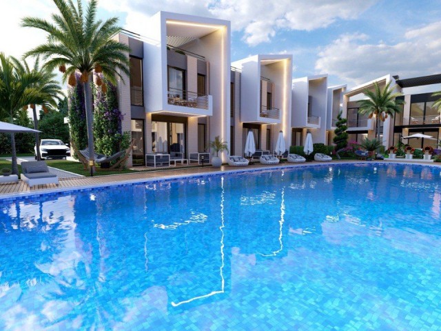 Girne Lapta'da 1 Yatak Odalı Dairelerden Oluşan Deniz Yakın Projemiz - Fotoğraf 3