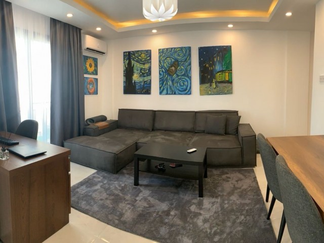 Girne - Alsancak'ta Havuzlu Site İçinde Satılık 2 Yatak Odalı Full Eşyalı Daire - Fotoğraf 2