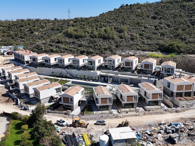 İkiz villa 2+1 225,000 stg 3+1 317,000 stg Başalayn fiyat - Fotoğraf 4