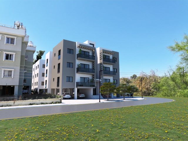 Lefkoşa Devlet Hastahanesi Arkası Satılık 2+1 Daireler - Fotoğraf 3