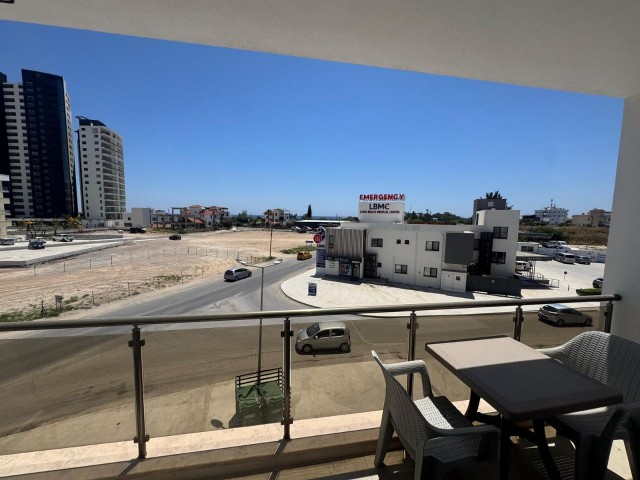 İskele Long Beach'te Deniz Manzaralı, Ful Eşyalı 1+0 Daire - Fotoğraf 1