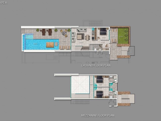 Denize Sıfır Özel Havuzlu Eşsiz 3+1 Loft Daire - Fotoğraf 4
