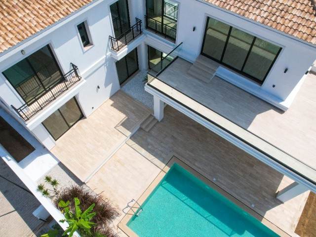 Modern 4+2 Nestoya Villa, Ozanköy – Deniz ve Dağ Manzaralı