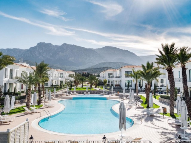 Kıbrıs Girne Alsancak Town Houses Sitesinde Satılık 2+1 Daire