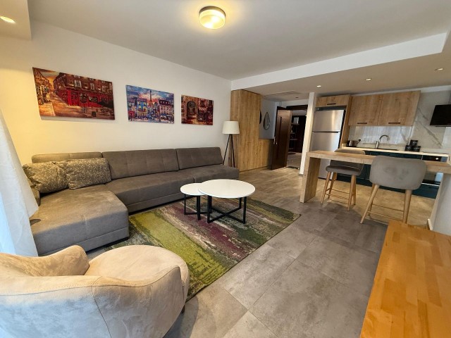 GİRNE MERKEZ THE V RESIDENCE'DA SATILIK 1+1 REZİDANS DAİRESİ