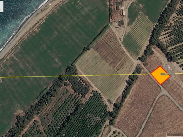 Kıbrıs Lefke Gaziveren Bölgesinde İmarlı Fırsat Satılık Arazi. - Fotoğraf 4