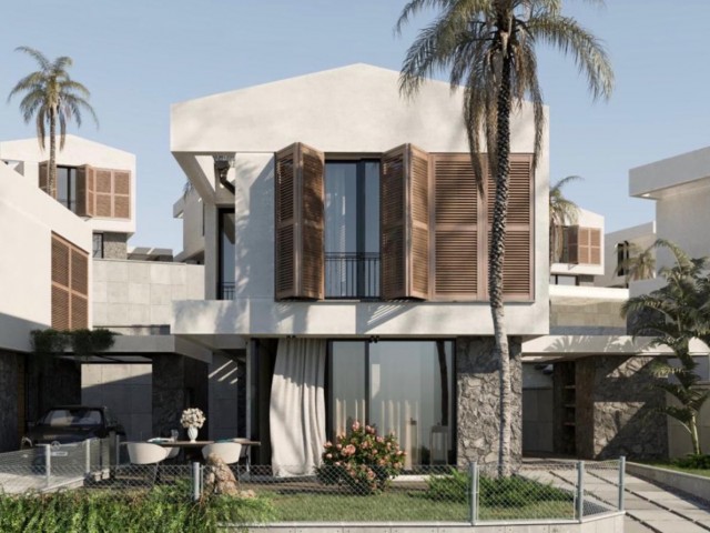 Kıbrıs Girne Alsancak Modern Mimari Ultra Lüks 2+1 Villalar - Fotoğraf 1