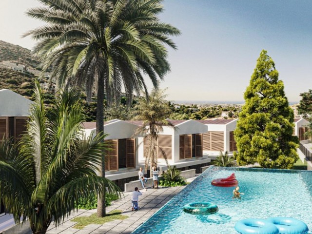 Kıbrıs Girne Alsancak Modern Mimari Ultra Lüks 2+1 Villalar - Fotoğraf 2