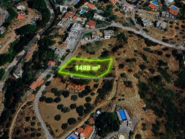 Girne/alsancak Türk Koçanlı Necat British Koleji Bölgesinde Satılık Arsa - Fotoğraf 1