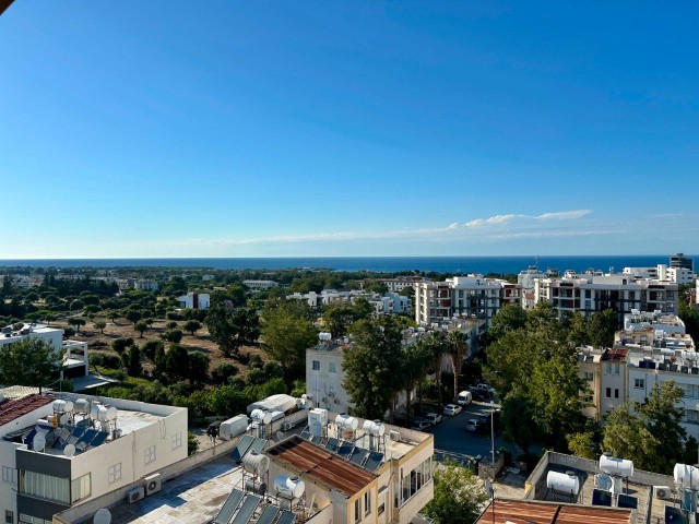Girne Merkez (yukarı Girne) Satılık 2+1 Daire | Full Deniz & Dağ Manzaralı | Geniş Teras - Fotoğraf 2